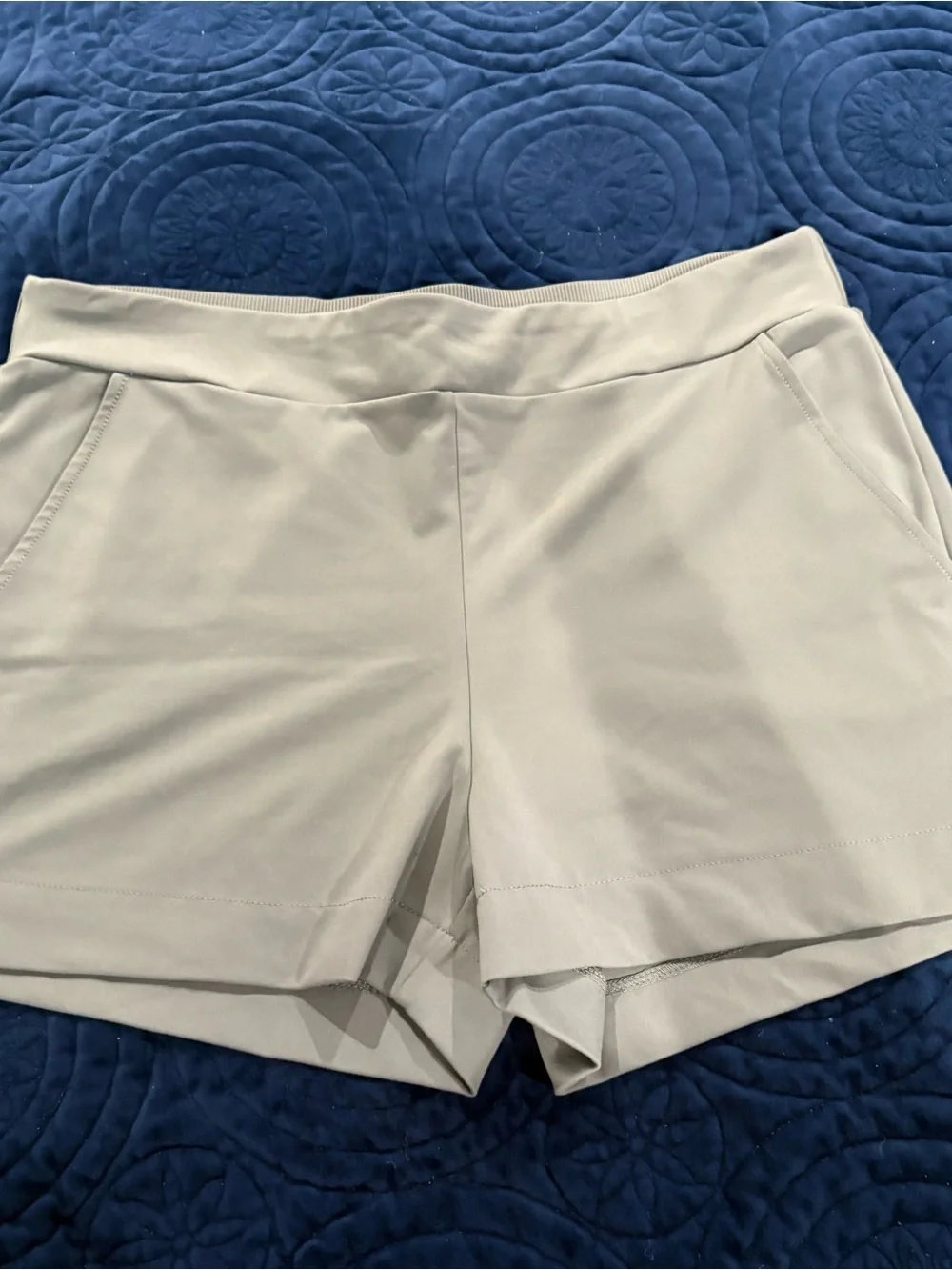 Women's Light Green Active Shorts